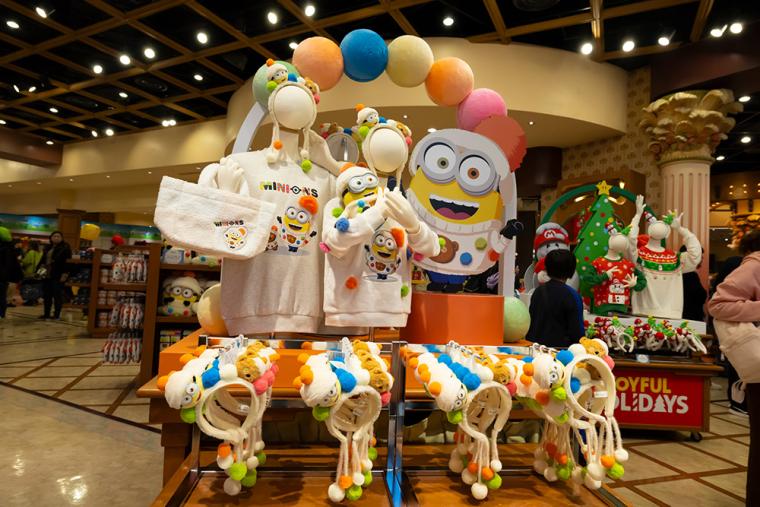 USJクリスマスイベント2023 ミニオングッズ