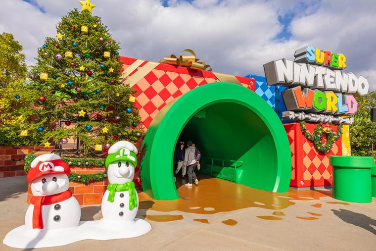 USJ クリスマスイベント2023 スーパー・ニンテンドー・ワールド
