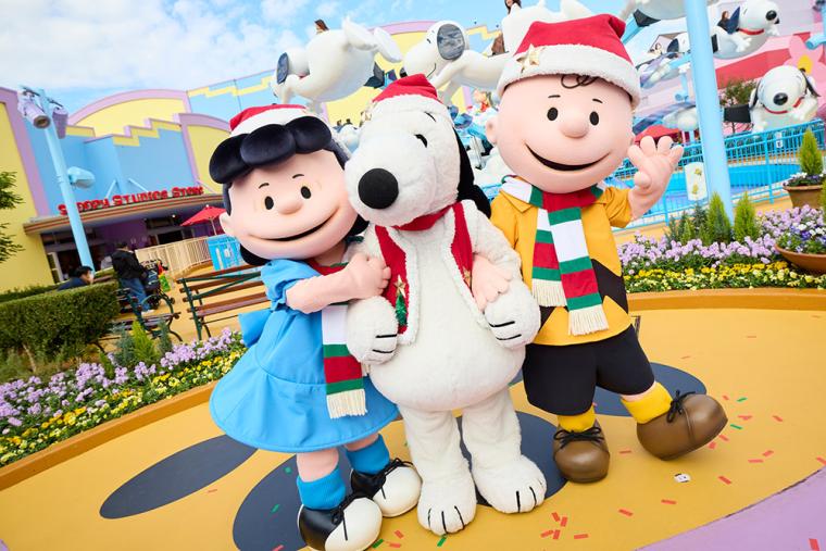 USJクリスマスイベント2023 スヌーピー