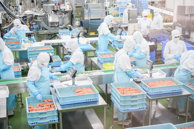 明太子食べ放題のランチも！「やまやファクトリーテラス」で工場見学