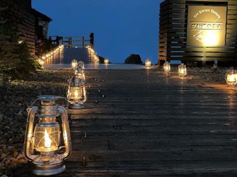 「The Biwako Terrace Christmas 2023」入り口