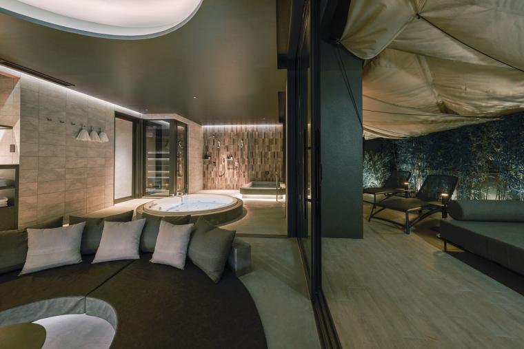 共用の貸切サウナ