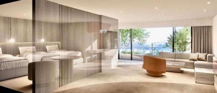 「グランバッハ・デラックストリプル」（208号室）