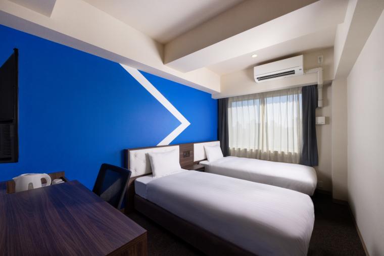 「イビスバジェット大阪梅田」ツインルーム