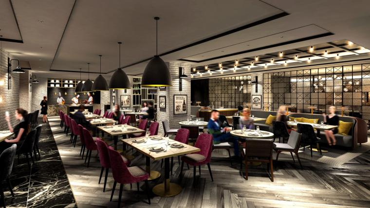 「THE ORION BEER DINING」の内観