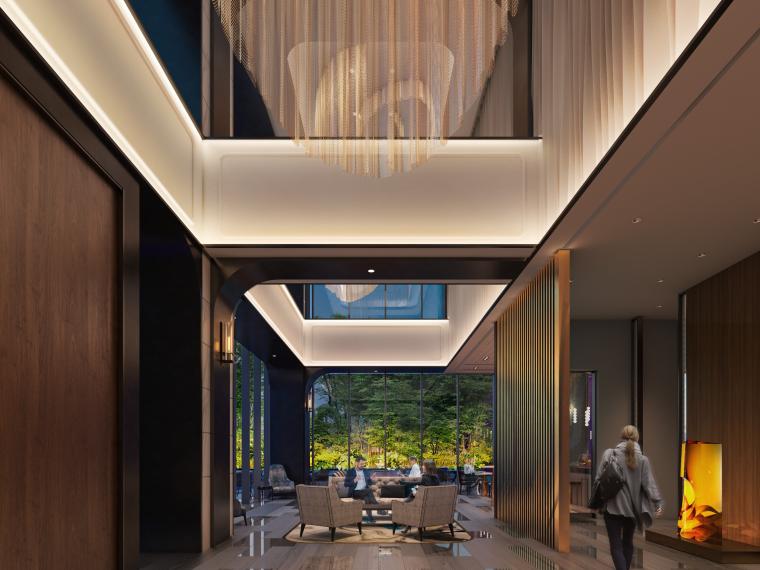 開放感あふれるロビーのイメージ