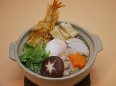 六甲山スノーパーク「鍋焼きうどん」