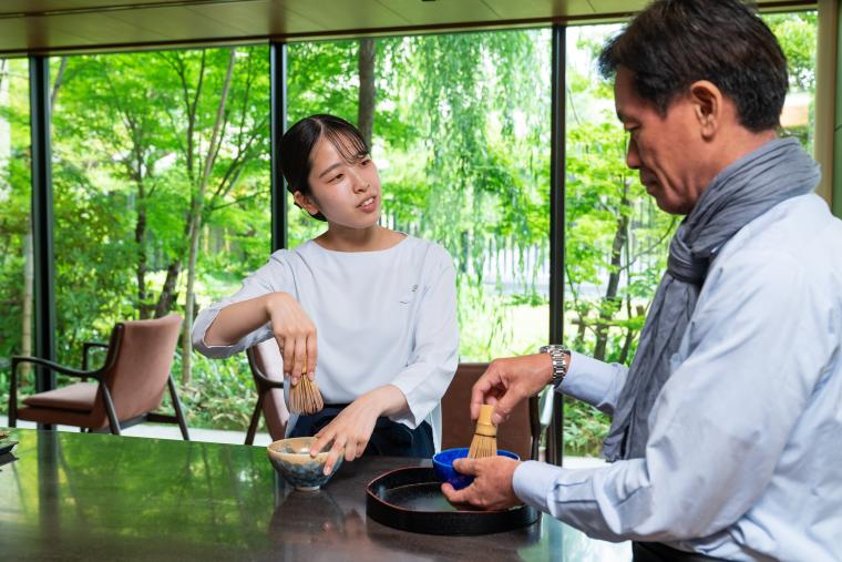 「ザ・ホテル青龍 京都清水」お点前体験