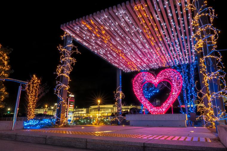 「Sennan Park Light up」2022年開催時