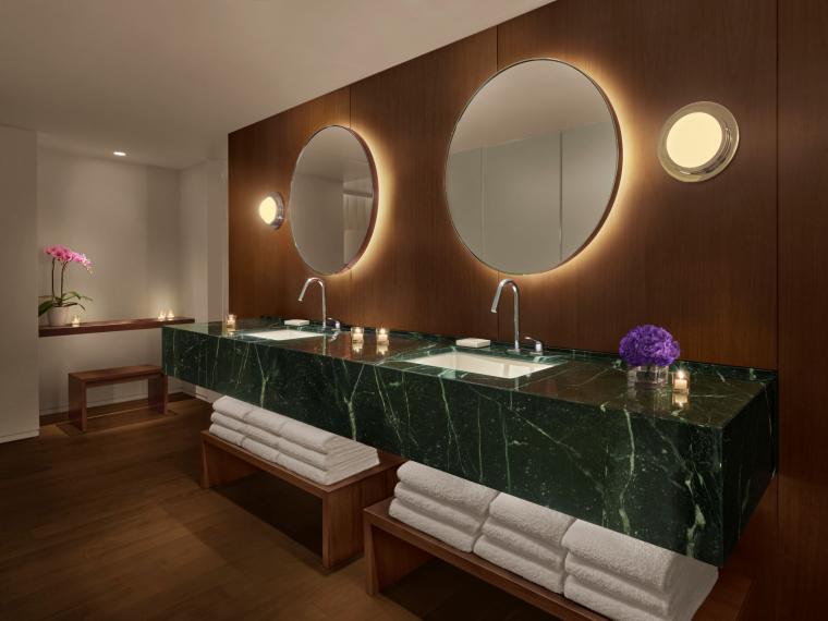 「東京エディション銀座」客室バスルーム