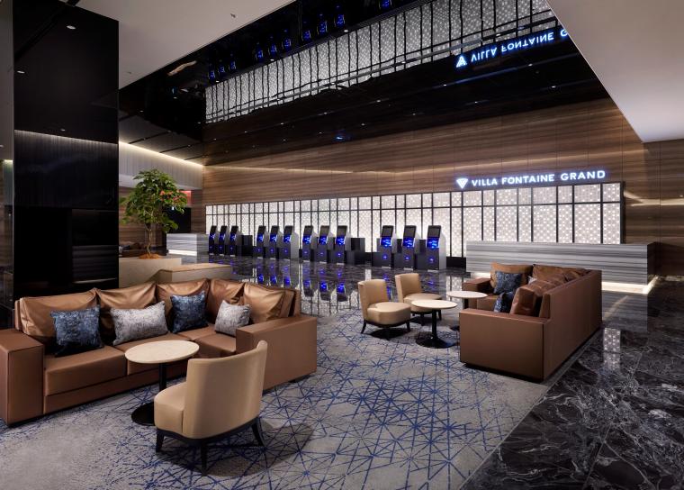 「住友不動産ホテル ヴィラフォンテーヌグランド羽田空港」ロビー