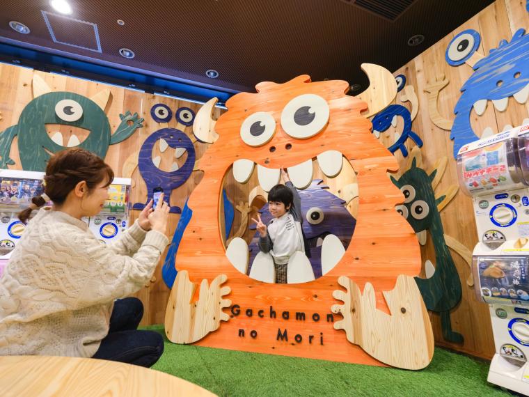 オリジナルキャラクターのフォトスポットも用意