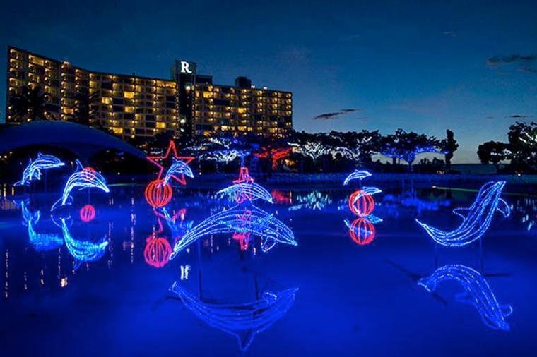 ドルフィン・イルミネーション（ルネッサンス リゾート オキナワ）