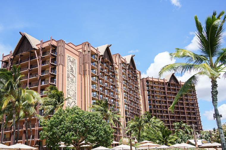 「アウラニ・ディズニー・リゾート＆スパ コオリナ・ハワイ」外観