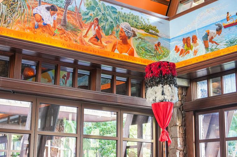 「アウラニ・ディズニー・リゾート＆スパ コオリナ・ハワイ」ロビー