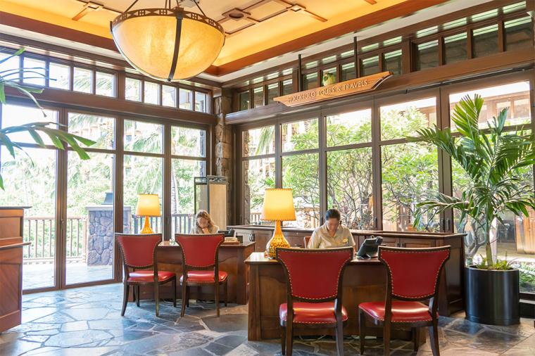 「アウラニ・ディズニー・リゾート＆スパ コオリナ・ハワイ」コンシェルジュ