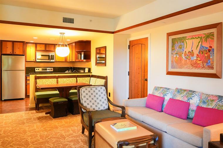 「アウラニ・ディズニー・リゾート＆スパ コオリナ・ハワイ」ヴィラタイプ客室