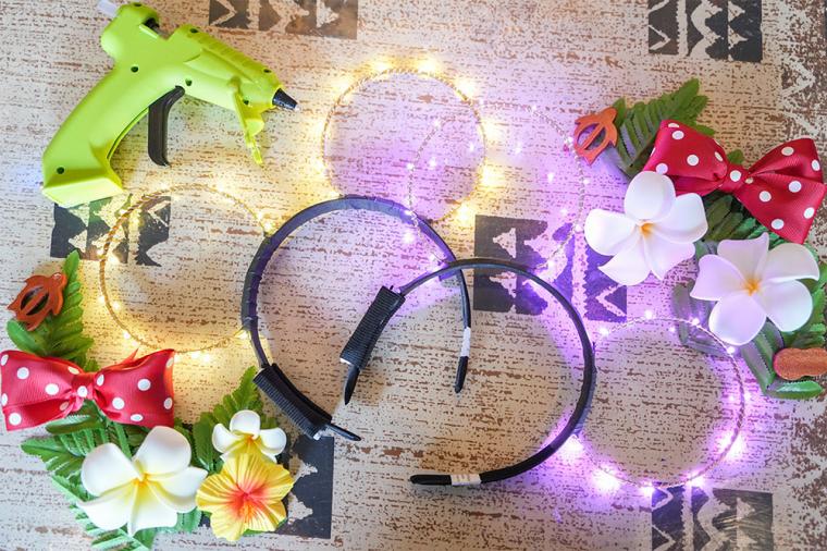 「アウラニ・ディズニー・リゾート＆スパ コオリナ・ハワイ」アクティビティ（オリジナルカチューシャ作り）