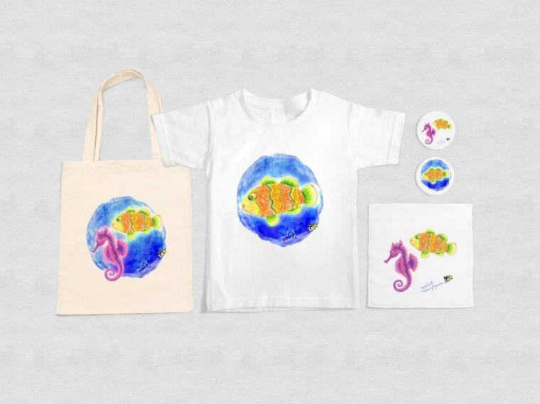 自分の絵をグッズにできる「お絵かきファクトリー」（C）チームラボ