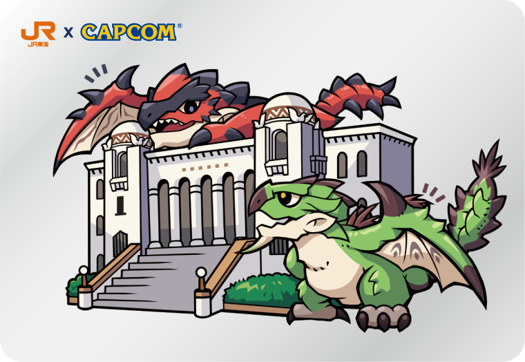 オリジナルイラストの特製ステッカー例