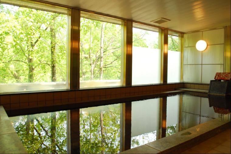 「休暇村 支笏湖」の大浴場