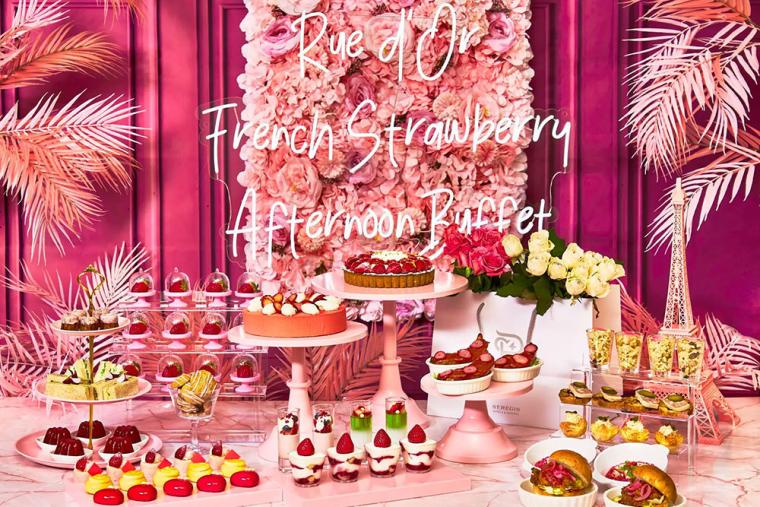 セントレジスホテル大阪 いちごスイーツビュッフェ