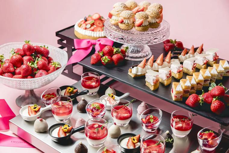 フォションホテル京都 いちごスイーツビュッフェ