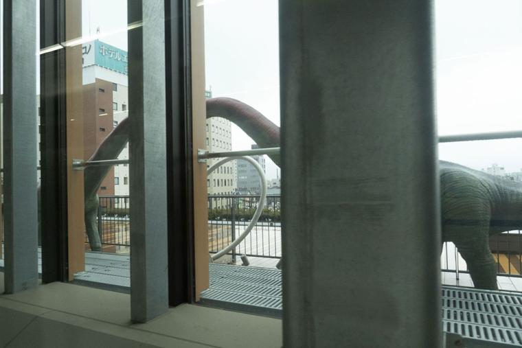 北陸新幹線 福井駅車窓