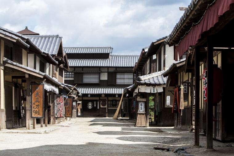 「東映太秦映画村」時代劇セット