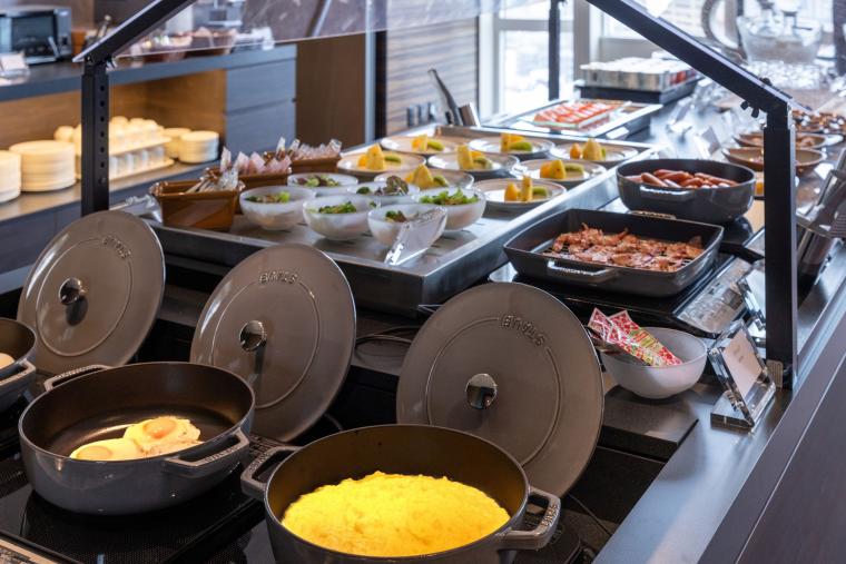 「シェラトン都ホテル大阪」シェラトンクラブ・朝食ビュッフェ