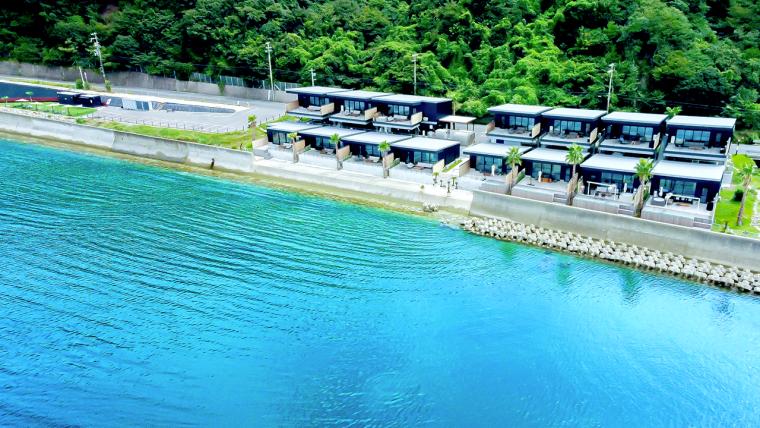 淡路島「そらヴィラ」全景