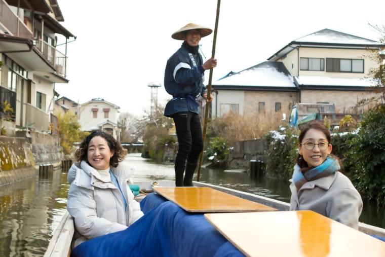 柳川川下り（こたつ船）