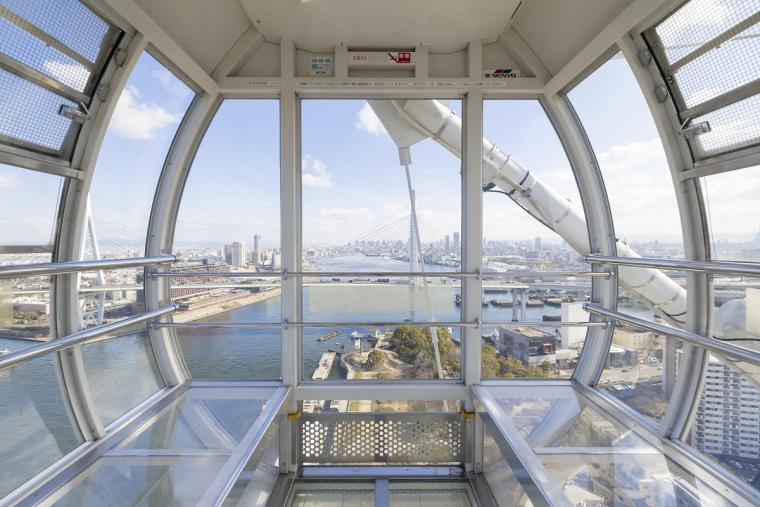 天保山大観覧車　景色