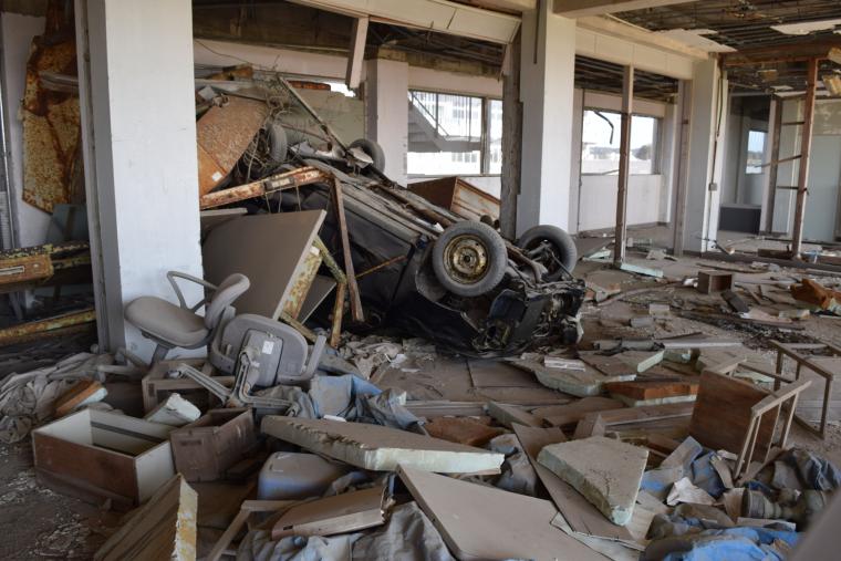 東日本大震災遺構 伝承館