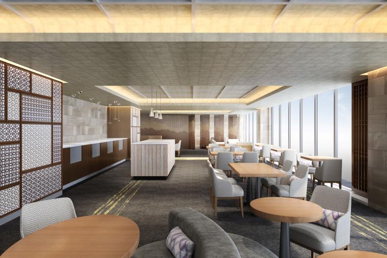 「ダブルツリーbyヒルトン京都駅」エグゼクティブラウンジ