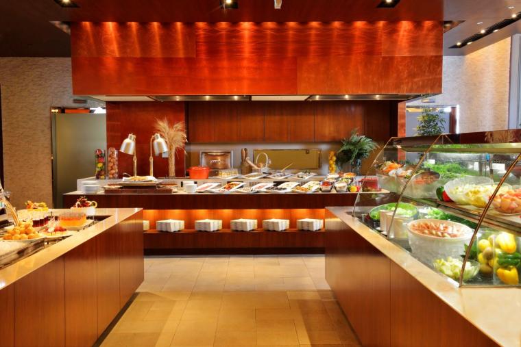 「グランドニッコー淡路」ブッフェ