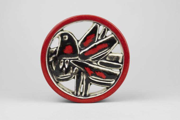 リサ・ラーソン展 「レリーフ（トリのモチーフ）／丸形シリーズ」