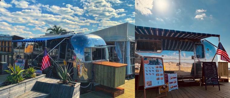 「ネモフィラ祭り2024」グランピング施設ハンモックカフェ