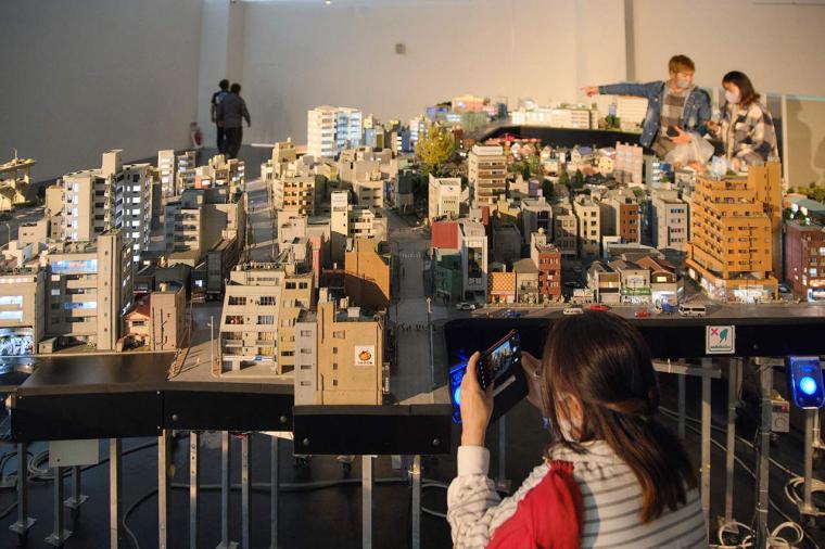 昭和の街並み　精細に再現