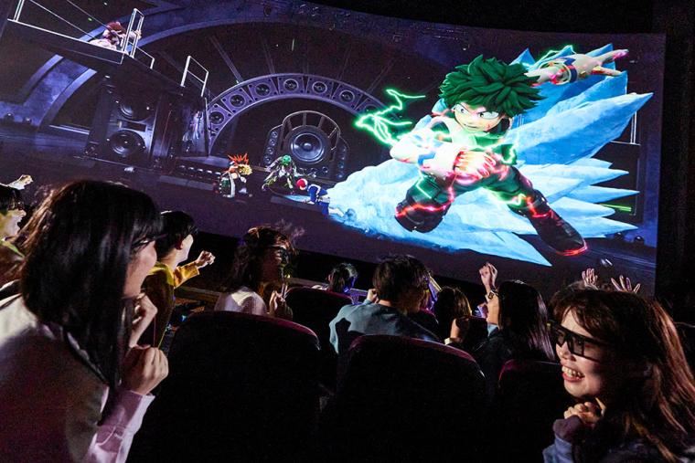 USJ クールジャパン2024『僕のヒーローアカデミア』4Dアトラクション