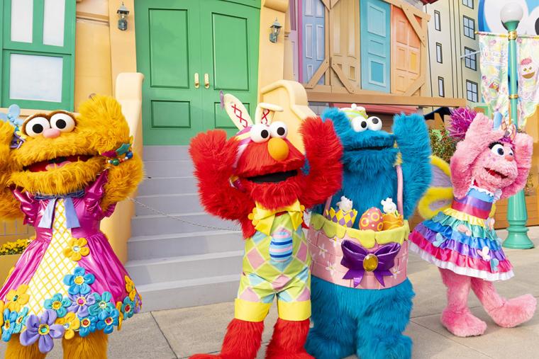 USJ「ユニバーサル・ワンダ－ランド・ ファン・ファン・ミュージック」セサミストリート