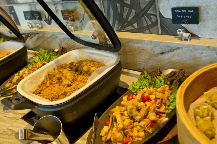 「センタラグランドホテル大阪」クラブラウンジ