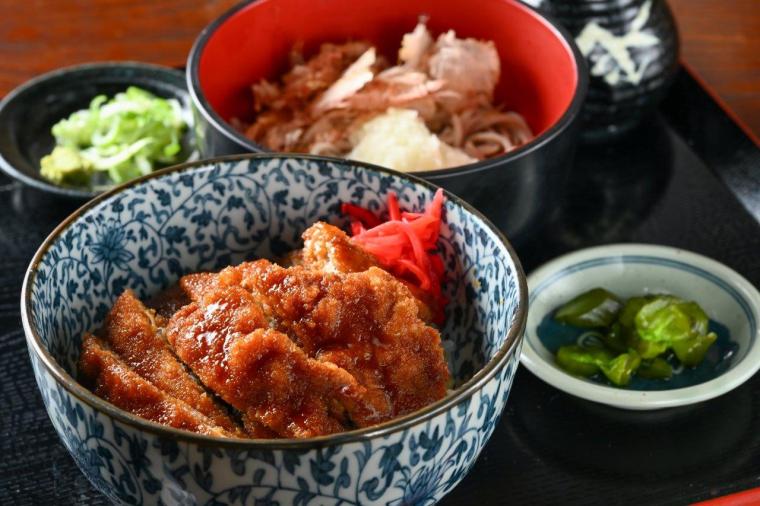 ソースカツ丼セット