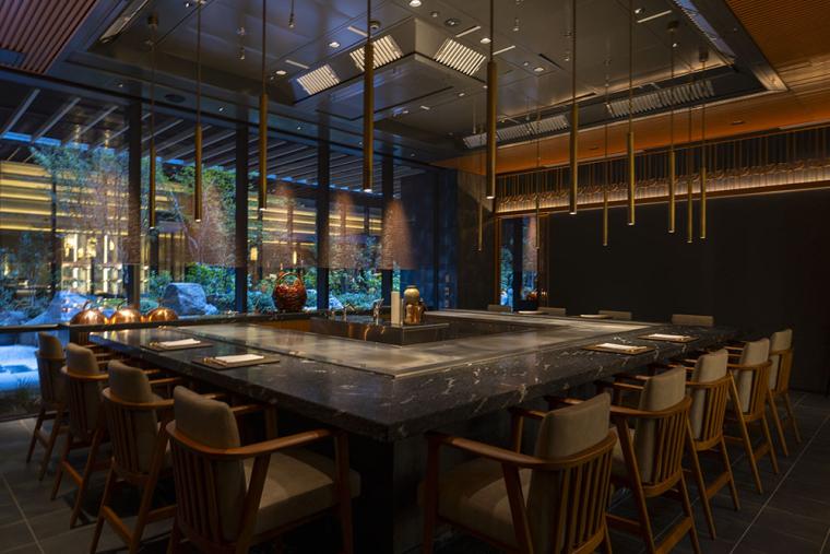 デュシタニ京都 鉄板焼レストラン