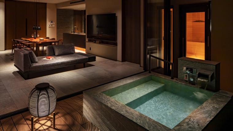 「鈴 京都宮川筋 hitotose 穐-Aki-」リビング