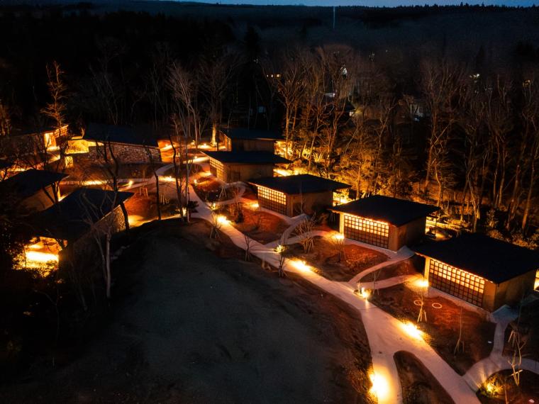 スイートヴィラのエリア