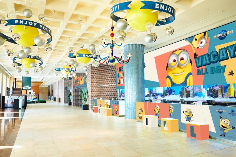 「ホテル ユニバーサル ポート」新ロビー