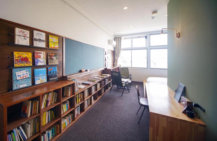 「図書室」を改装した新個室（ツインルーム）