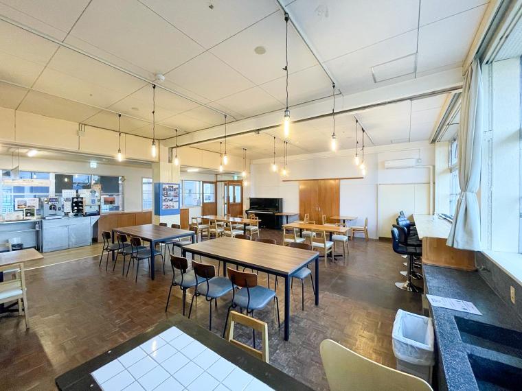 収容人数が大幅に増えた食堂