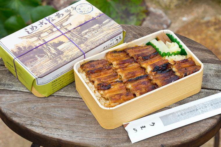「あなごめし うえの」あなごめし弁当
